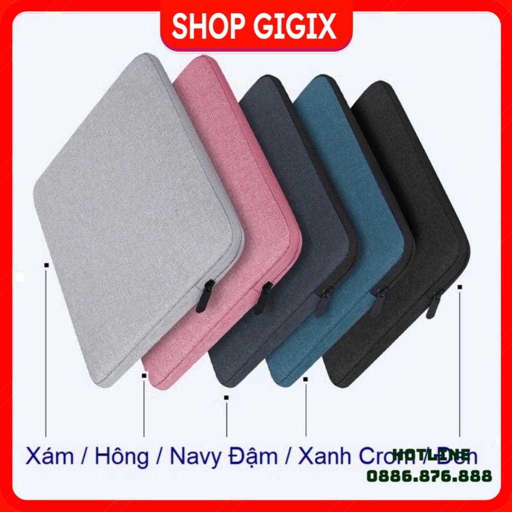 Túi đựng chống sốc và chống nước cho macbook/laptop đủ size BUBM đủ size máy 11 inch - 15,6 inch.