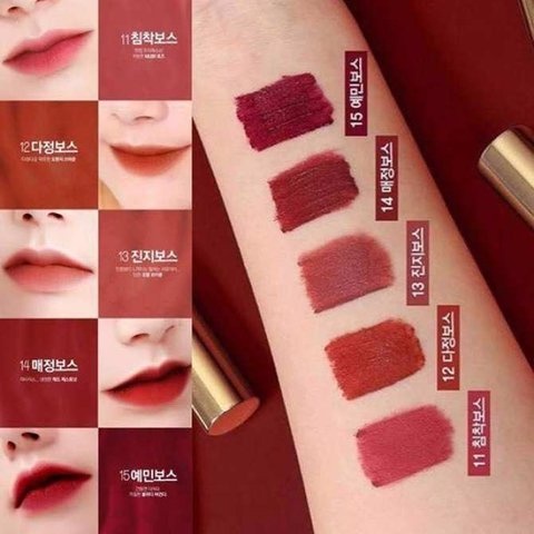 Son Kem Lì Bbia Last Velvet Lip Tint Full màu 21 22 23 24 25 36 38 39 Skinforface