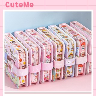 Sổ mini bìa da cực đẹp có quai cài CuteMe