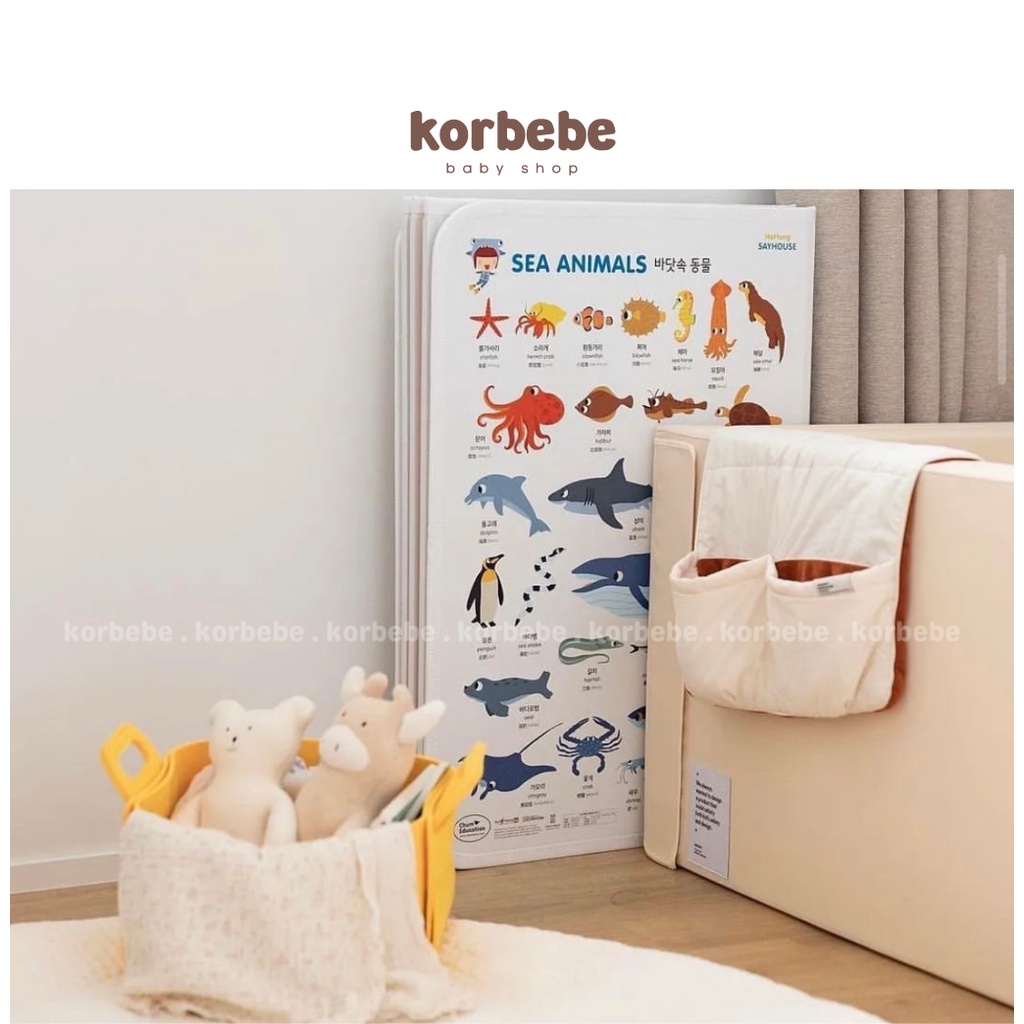 Bảng học thông minh giúp phát triển ngôn ngữ cho bé Hattung Sayhouse Hàn Quốc