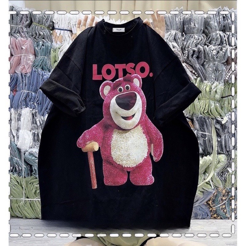 Áo thun LOTSO Unisex tay lỡ phom rộng , Áo phông Oversize nam nữ