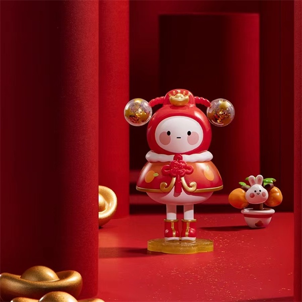 ★Đồ Chơi HGTOYS Hg Hg HGTOYS★   POPMART three two one Đồ Chơi Hộp Quà Tặng Đồ Chơi Gọn Gàng Năm Mới Của Trung