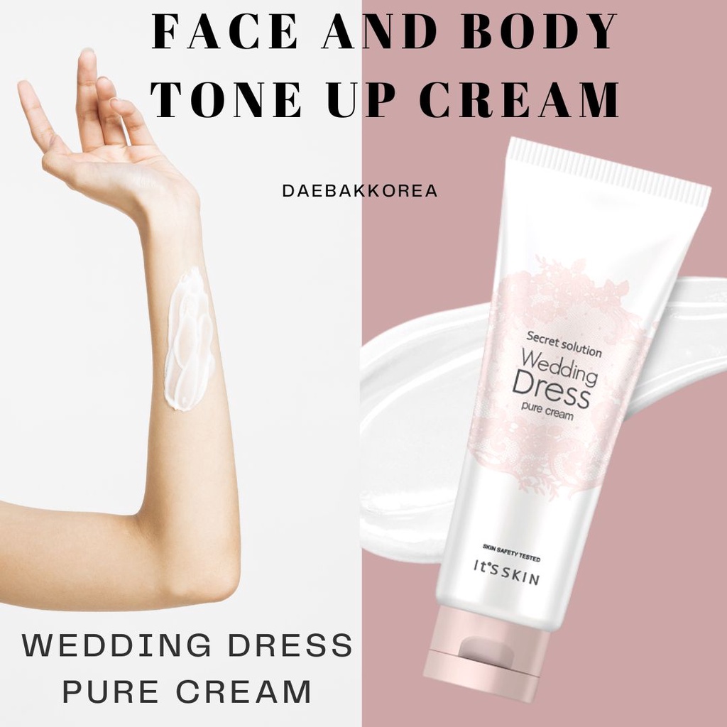 Its Skin Wedding Dress Pure Cream 100ml body cream Lotion