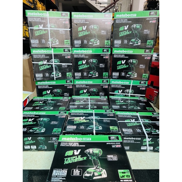 Máy Vặn Vít Metabo HPT WH18DBDL2