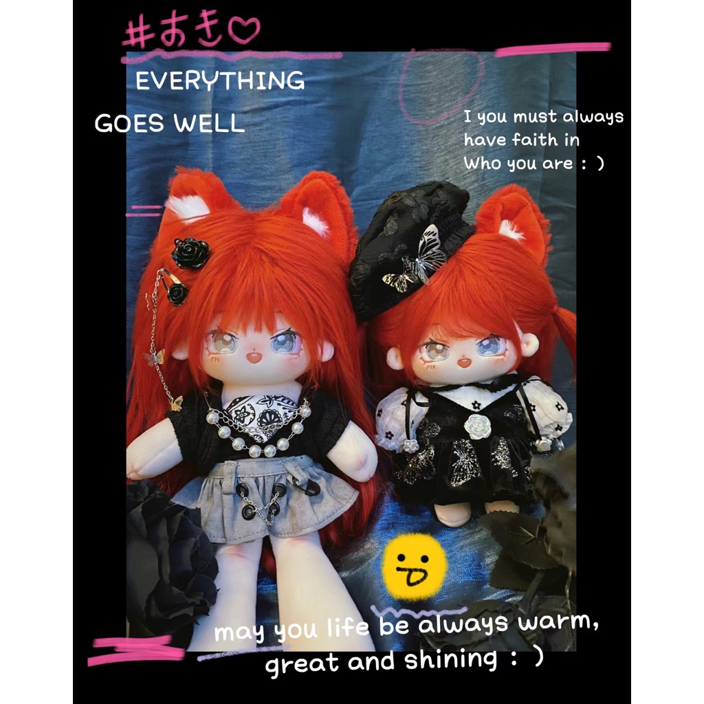 Doll không thuộc tính tóc tơ 20cm 25cm 30cm có tai - Búp bê không thuộc tính chân dài 25cm 30cm có xương