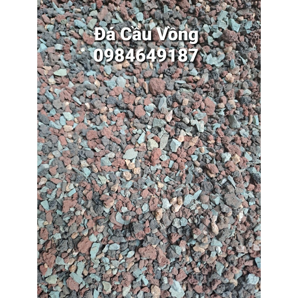 Đá cầu vồng 3-6mm - Đá kích rễ, giữ màu cho sen đá, xương rồng, cẩm nhung