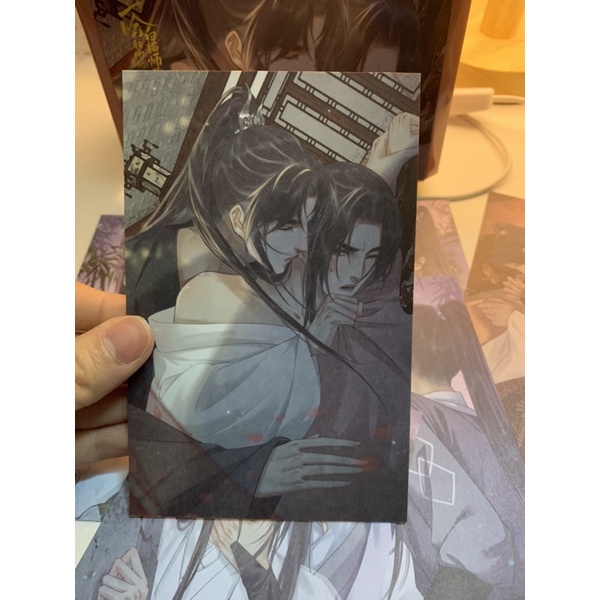 Ảnh card Husky Và Sư Tôn Mèo Trắng