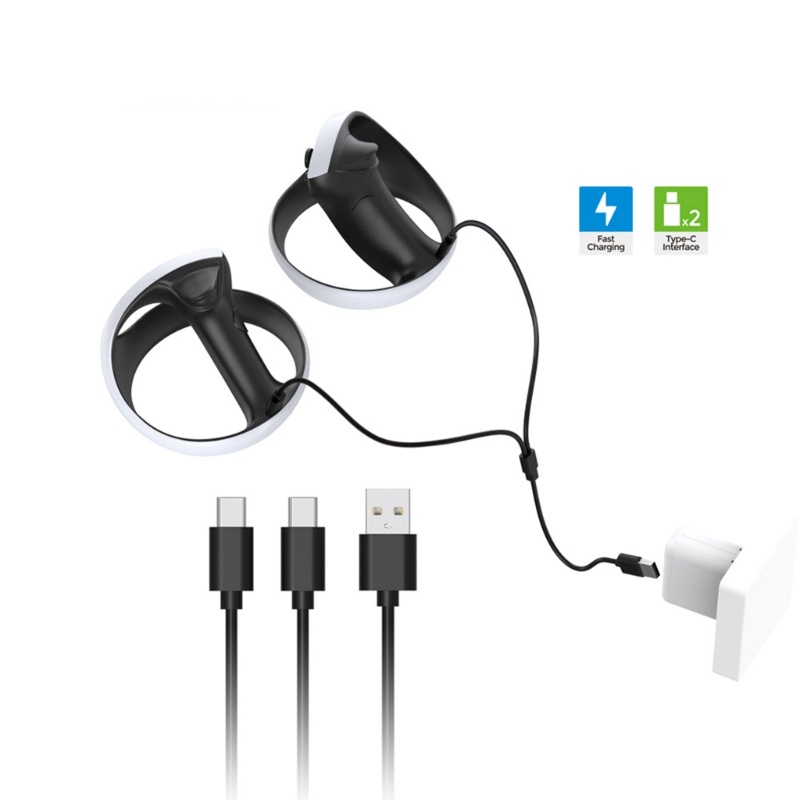 Dây Cáp Sạc USB Cho Tay Cầm Chơi Game PS5 VR2