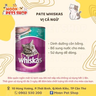 Pate mèo Whiskas Cá Ngừ 400g