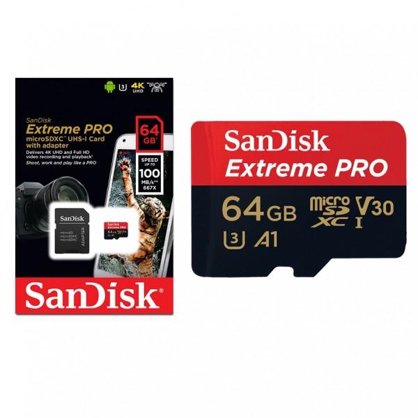 Thẻ Nhớ MicroSDHC SanDisk Extreme Pro V30 A1 667x 32GB 100MB/s - Chính Hãng