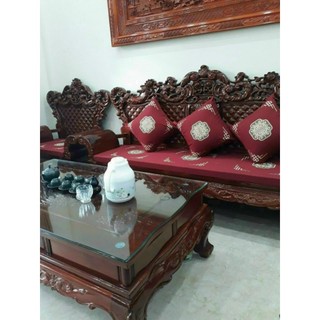 [Mã LIFEBKA5 giảm 10% tối đa 1 Triệu đơn 500k] Đệm ghế gỗ,trường kỷ,sofa, thảm trải ghế theo kích thước , yêu cầu