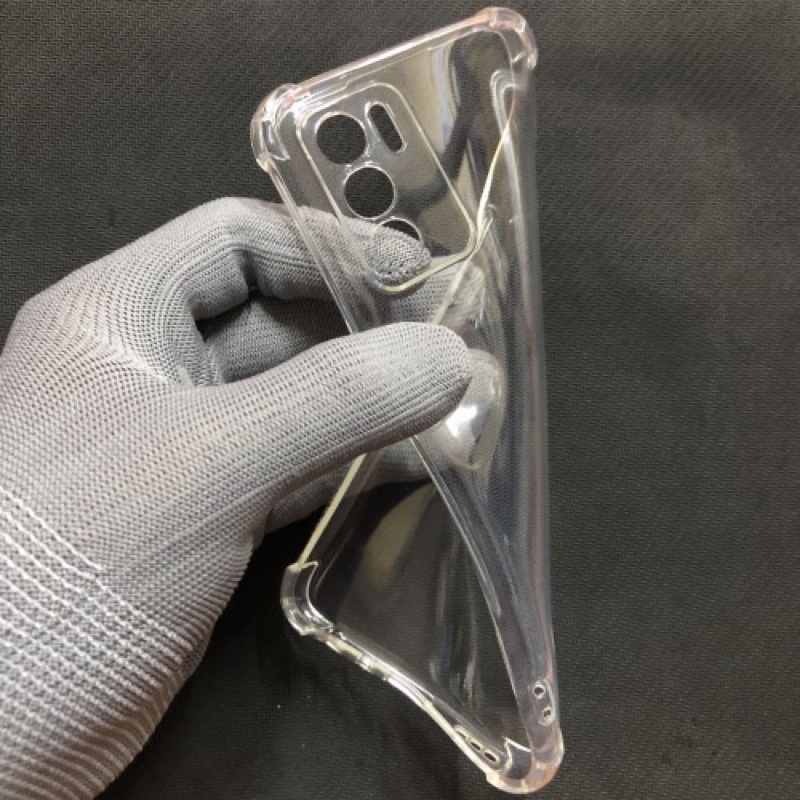 Ốp Lưng Oppo A16 Dẻo Trong Suốt Chống Va Đập Có Gù Bảo Vệ 4 Gốc Silicon Cao Cấp