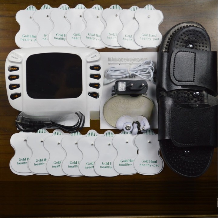 Máy xung điện massage trị liệu,máy điện xung châm cứu,tác động vào cơ giảm đau ,massage các bộ phận trên cơ thể