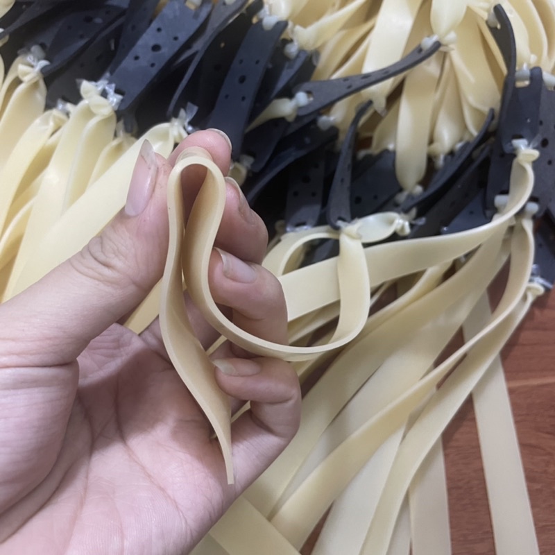 dây latex 1.5mm cao cấp cột sẵn da