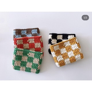 Ví đựng cầm tay Handmade sợi len đủ màu