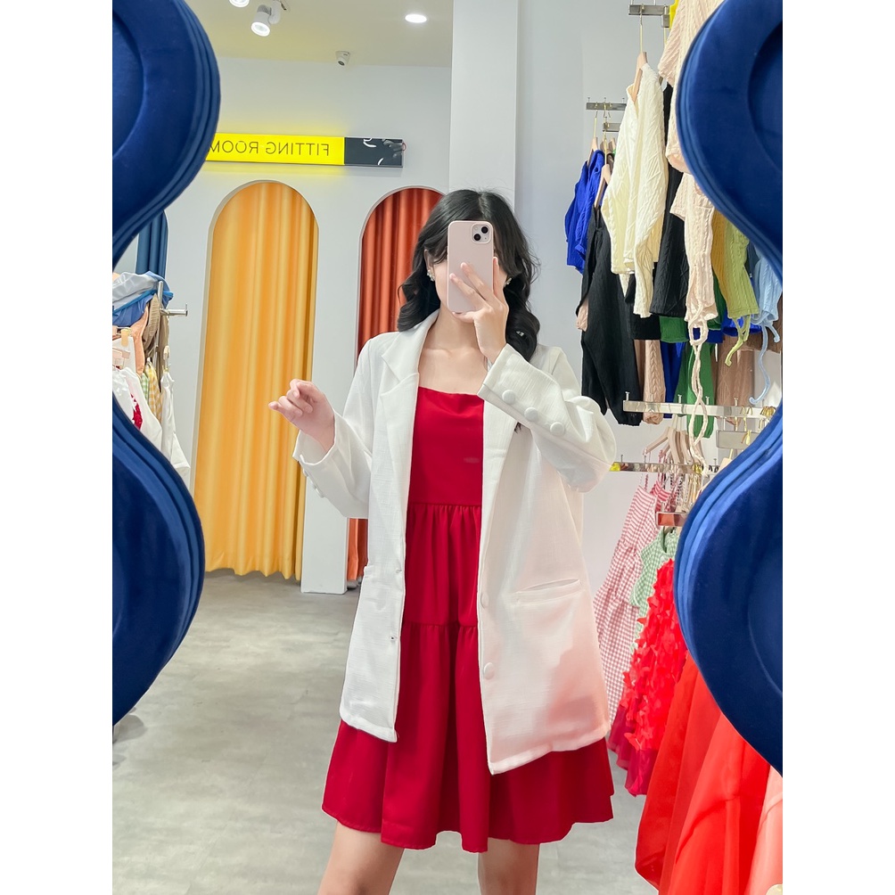 Đầm Hai Dây Cotton Lụa LEO's clothing D2DL23