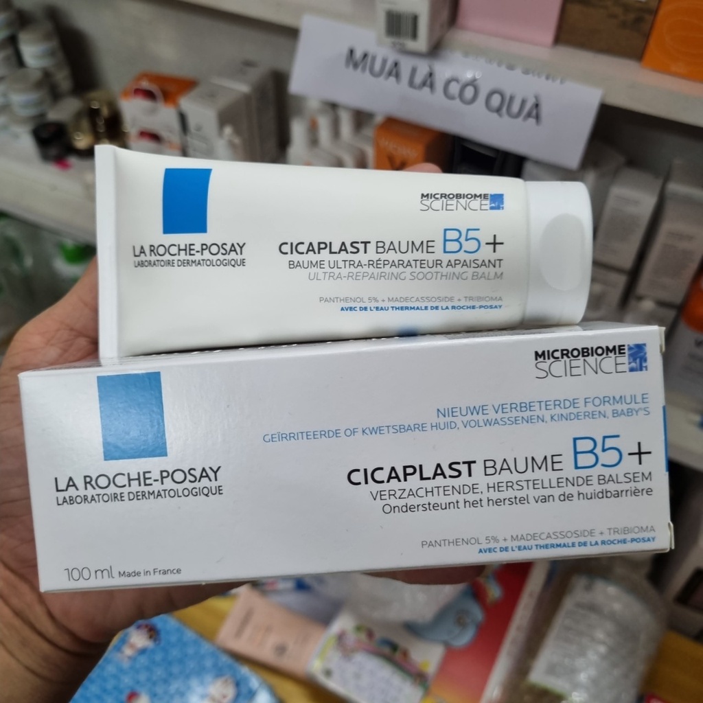 Kem dưỡng phục hồi da B5 La Roche Posay, giúp làm dịu, làm mượt, làm mát & phục hồi da phù hợp cho trẻ em