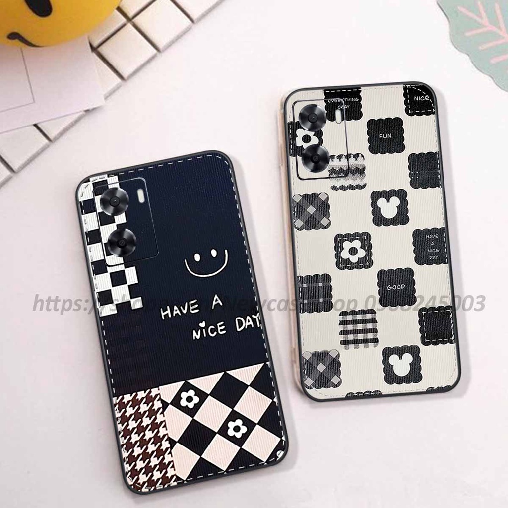 Ốp Oppo A57 4G / A57 5G / A77s in hình họa tiết thời trang Âu Mỹ