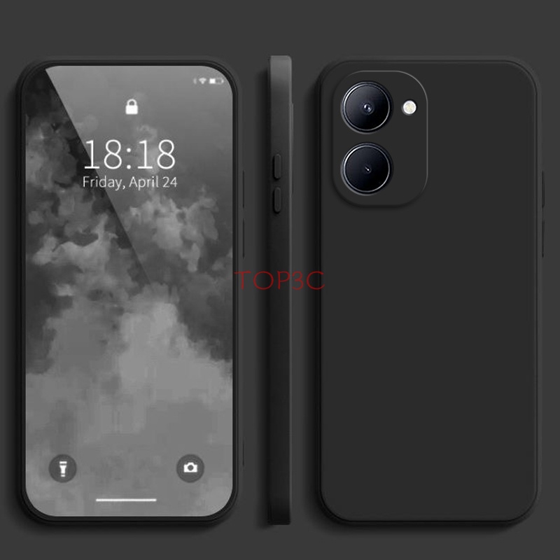 Ốp lưng Realme 10 4G Ốp Điện Thoại Màu Trơn Cho realme 10 pro realme 10 pro plus C33 C35 C30 C30S C21Y C25Y YT