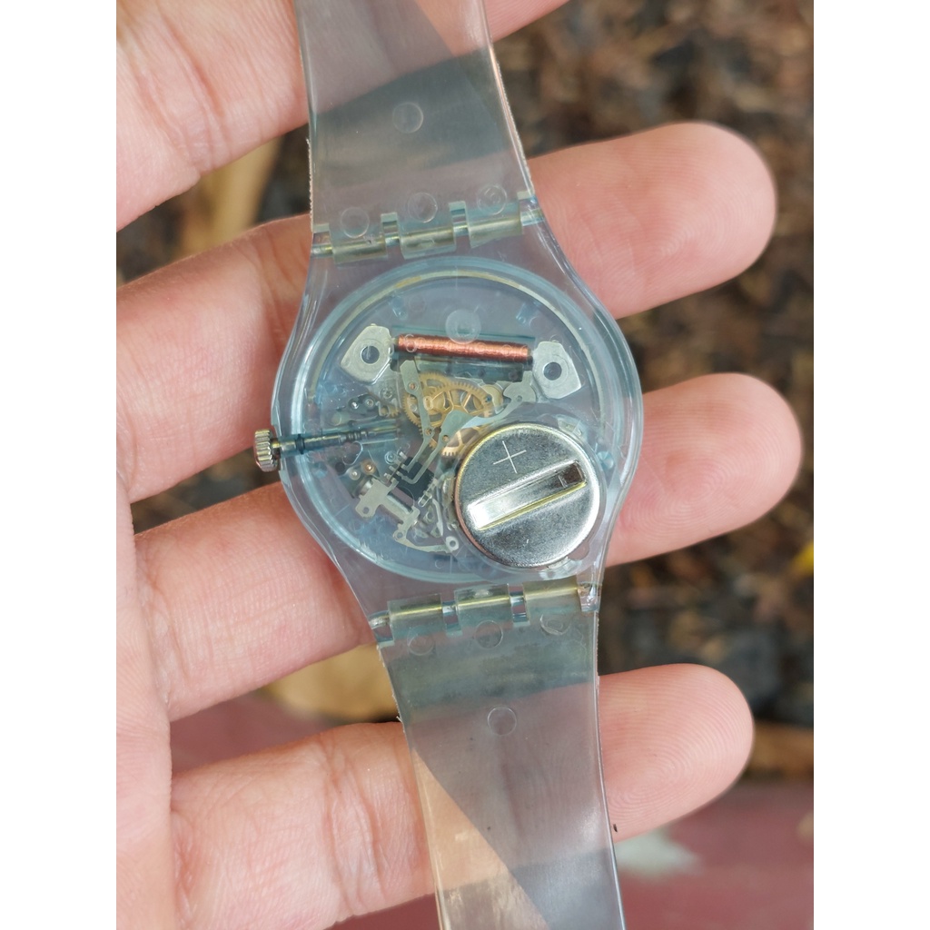 Đồng hồ nữ Swatch mặt tuyết chạy pin hàng Si