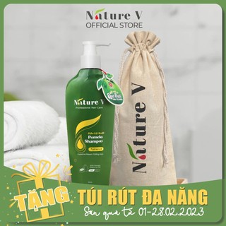 Dầu gội tinh dầu bưởi ngăn rụng tóc nature v