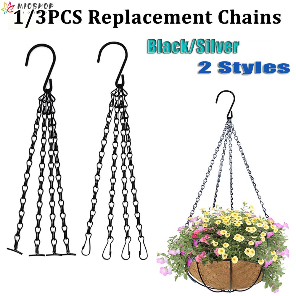 Set 1 / 3 Dây Xích 14 "Treo Giỏ Xách|Móc Treo Cây Cảnh Thay Thế Tiện Dụng