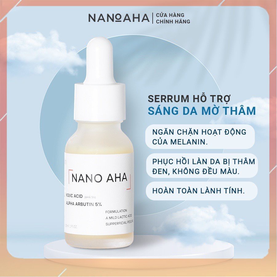 Serum Nano Aha Khử Thâm Nano Aha - 7 Ngày Hiệu Quả