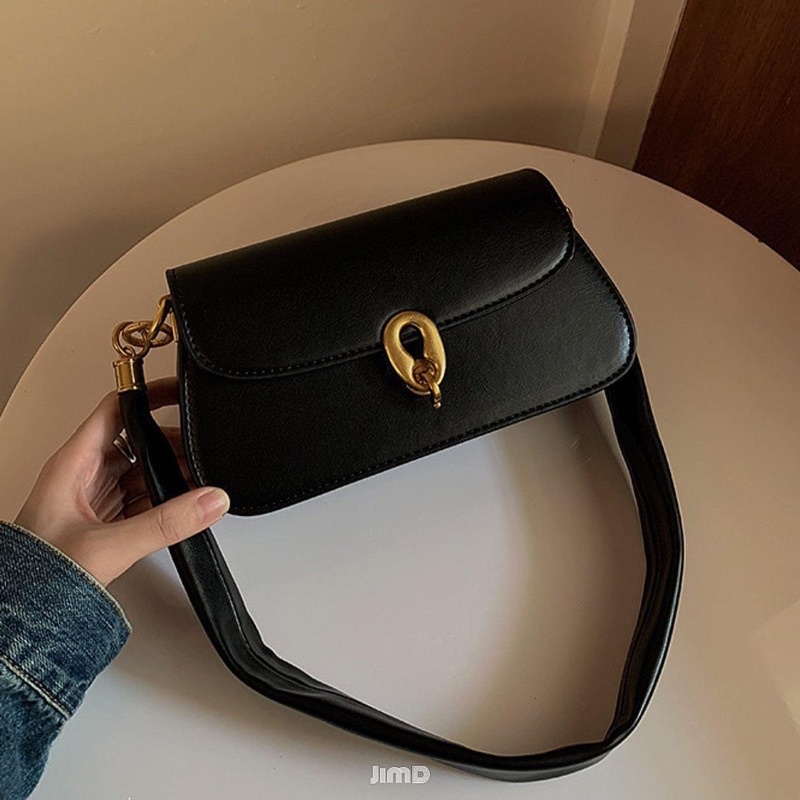 Túi xách nữ đeo vai/đeo chéo khoá chữ Q - ZR001