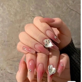 Đá Nails Hình Tim - Trang Trí Móng