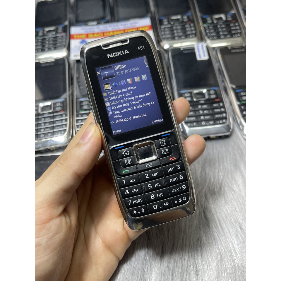 Điện thoại nokia E51 máy zin bảo hành 12 tháng