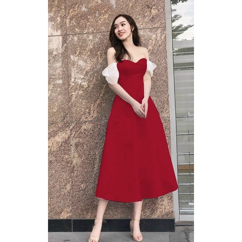 Váy đen sẻ tà dự tiệc sang chảnh-hàng cao cấp loại 1-đầm maxi sẻ tà du lịch biển mùa hè siêu xinh