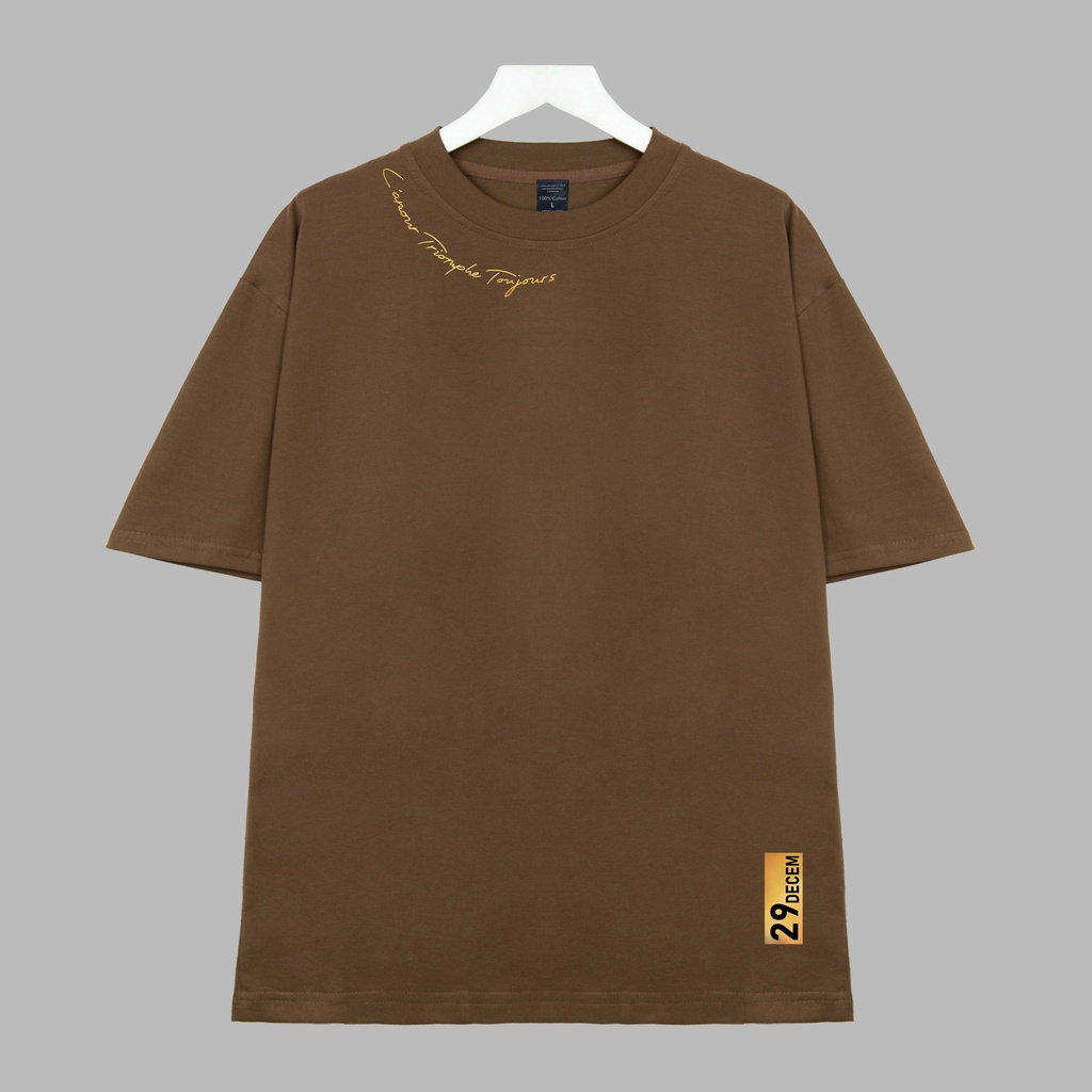 Áo thun 29 DECEM  Dogo Store , Áo thun unisex nam nữ form rộng oversize chất liệu 100% Cotton