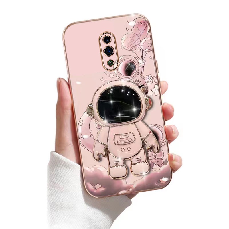 Ốp Điện Thoại Có Giá Đỡ Hình Phi Hành Gia Cho OPPO RENO RENO 2 RENO Z RENO 3 RENO 3Pro RENO 2F OPPO A1PRO