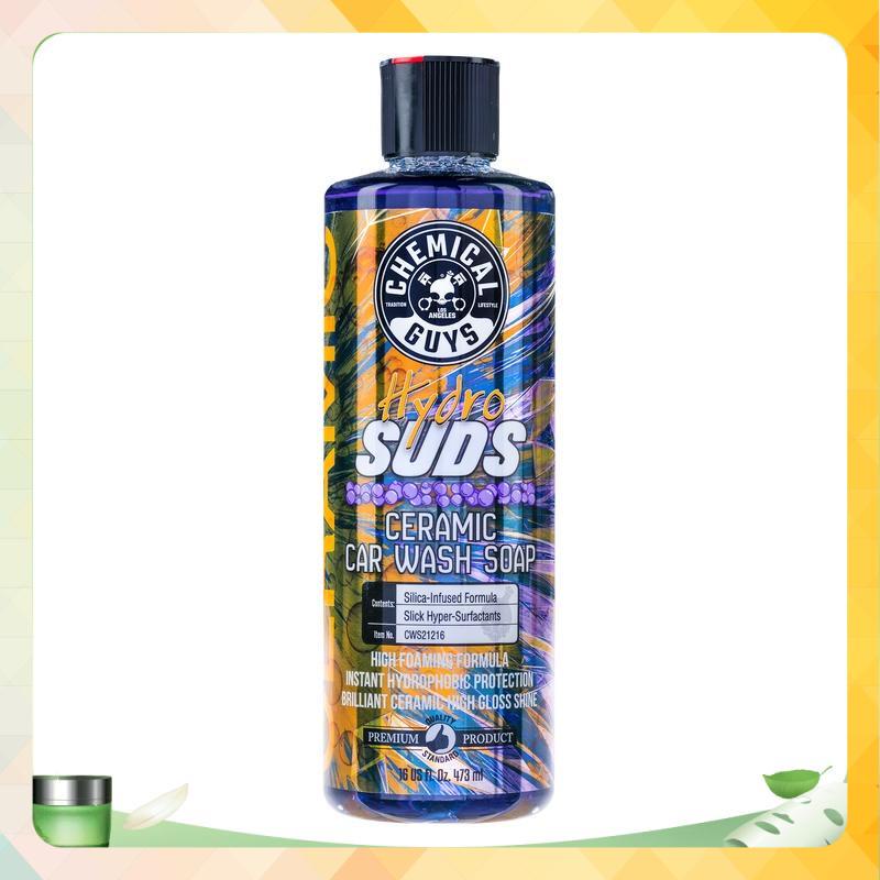 Nước rửa xe chứa CERAMIC tạo bóng, bảo vệ mặt sơn CHEMICAL GUYS HYDRO SUDS CAR SOAP - 473ml