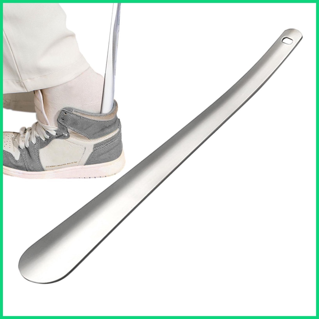 Dụng Cụ Hỗ Trợ Mang Giày Bằng Thép Không Gỉ Tay Cầm Dài Tiện Dụng Cho Nam Và Nữ