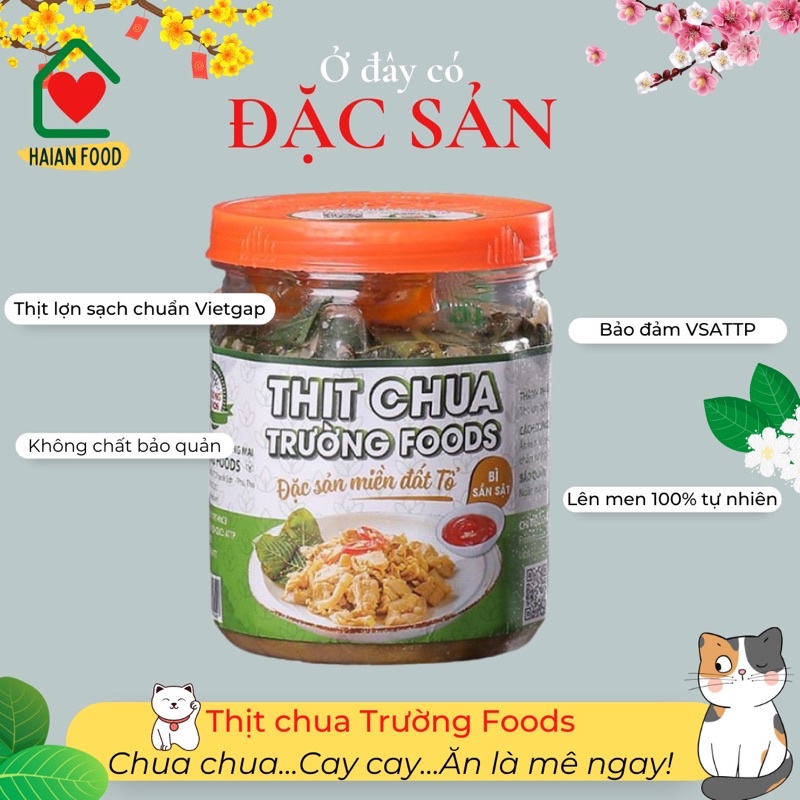 Combo Thịt chua bì sần sật Đặc sản Đất tổ Phú Thọ, thơm lạ đặc biệt