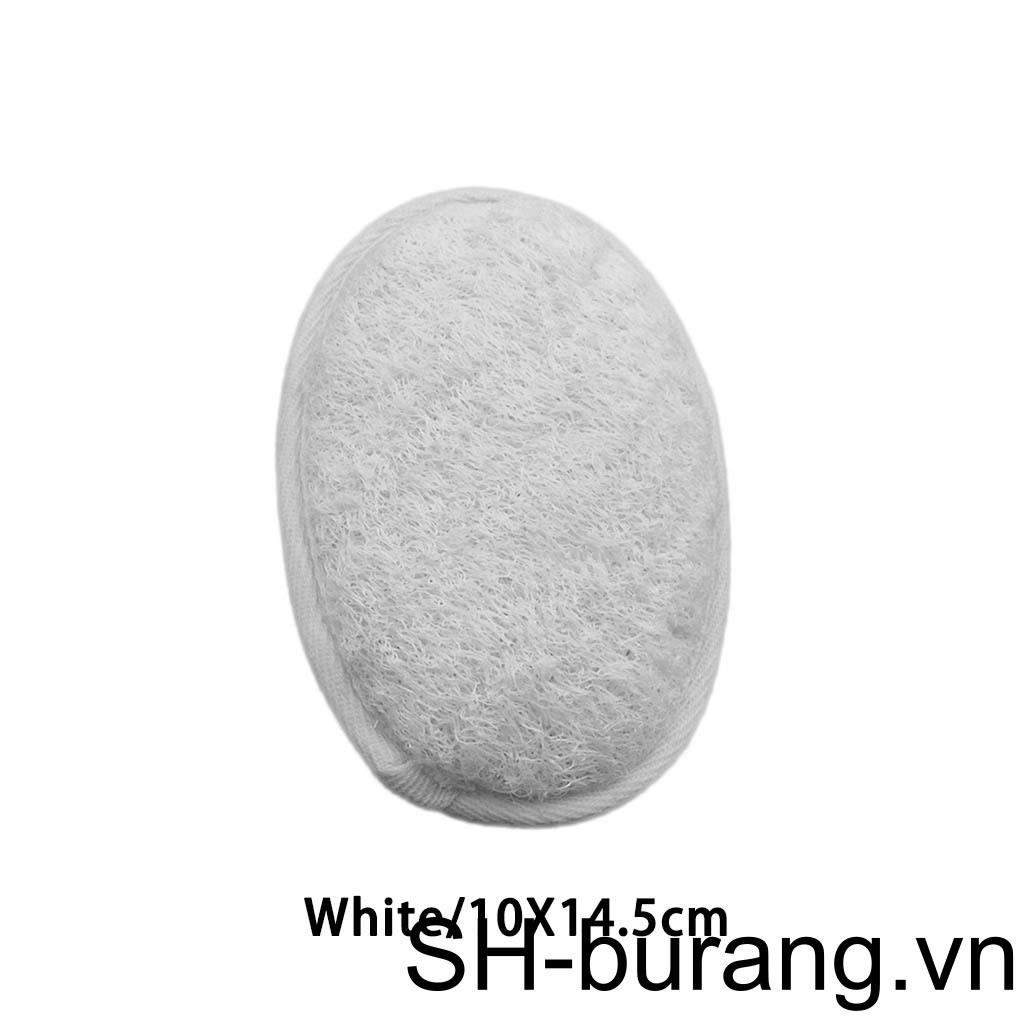 Bông Tắm Bằng Xơ Mướp Hình Oval Siêu Nhẹ Mềm Mại Tiện Dụng Cho Nhà Tắm