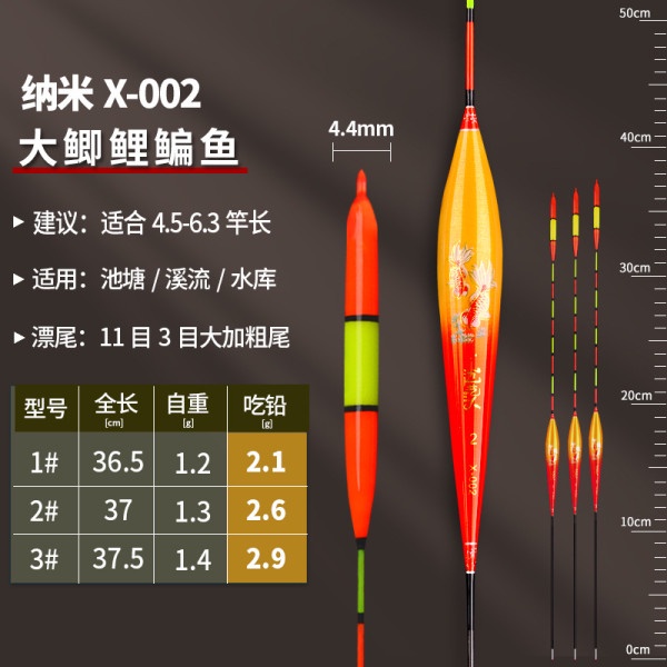 Phao Nano Tăm To SONG NGƯ - Phao Câu Đài Xa Bờ