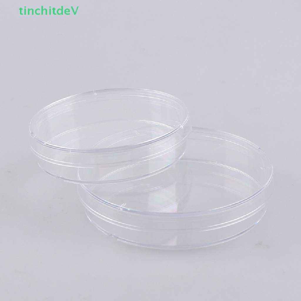 Set 10 Đĩa Polystyrene Petri Kháng Khuẩn Tiện Dụng Cho Phòng Thí Nghiệm