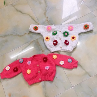 áo khoát len HandMade cho bé gái ( hàng thủ công)