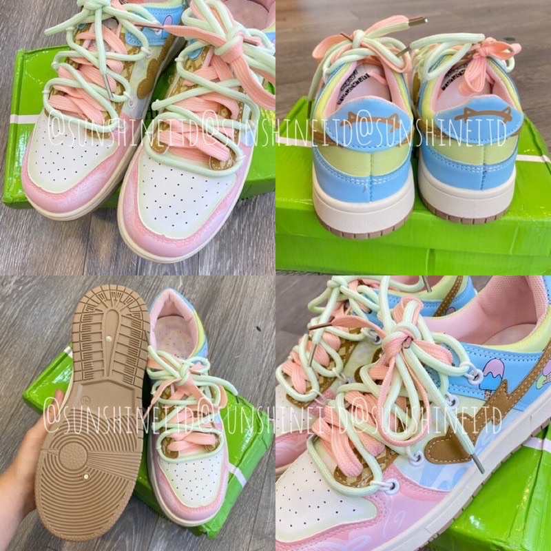 Pass giày cầu vòng cat&sofa đi 2l auth