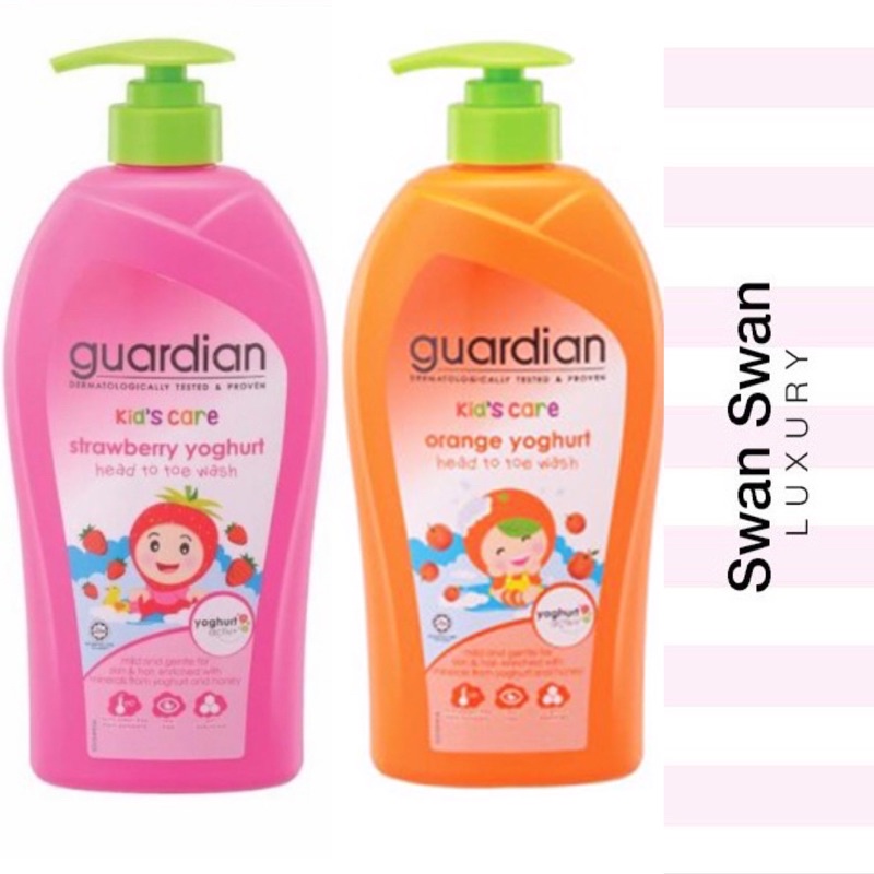 Sữa Tắm Gội Cho Bé Guardian Hương Dâu 750ml