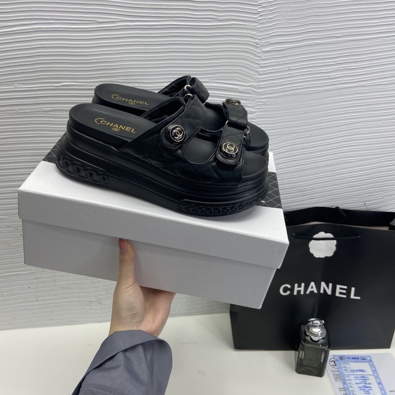 Dép xuồng cn 2 quai logo qccc fullbox