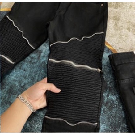 💥 QUẦN JEAN NAM 6 KHOÁ NAM MÀU ĐEN ĐẸP HOT 2023⚜️