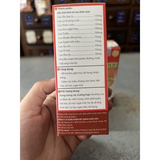 Siro Cảm Ho Bảo Nhi - 100ml