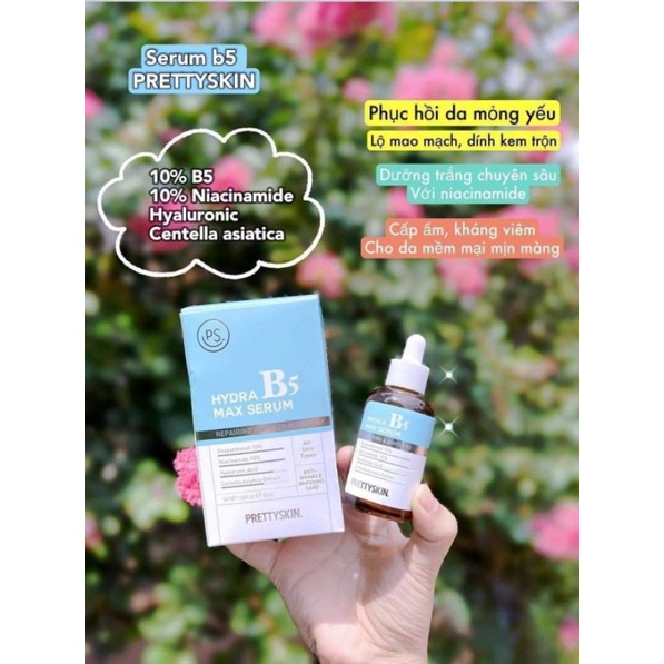 Tinh Chất Serum Phục Hồi & Dưỡng Trắng B5 Hydra B5