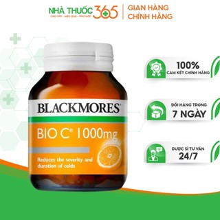 Viên Uống Tăng Cường Sức Đề Kháng Blackmore Bio C 1000Mg - 31 Viên