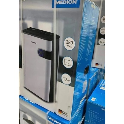 Máy hút ẩm không khí Medion MD11132 có kết nối wifi - 40m2 - 24L/ngày - GEXHOME