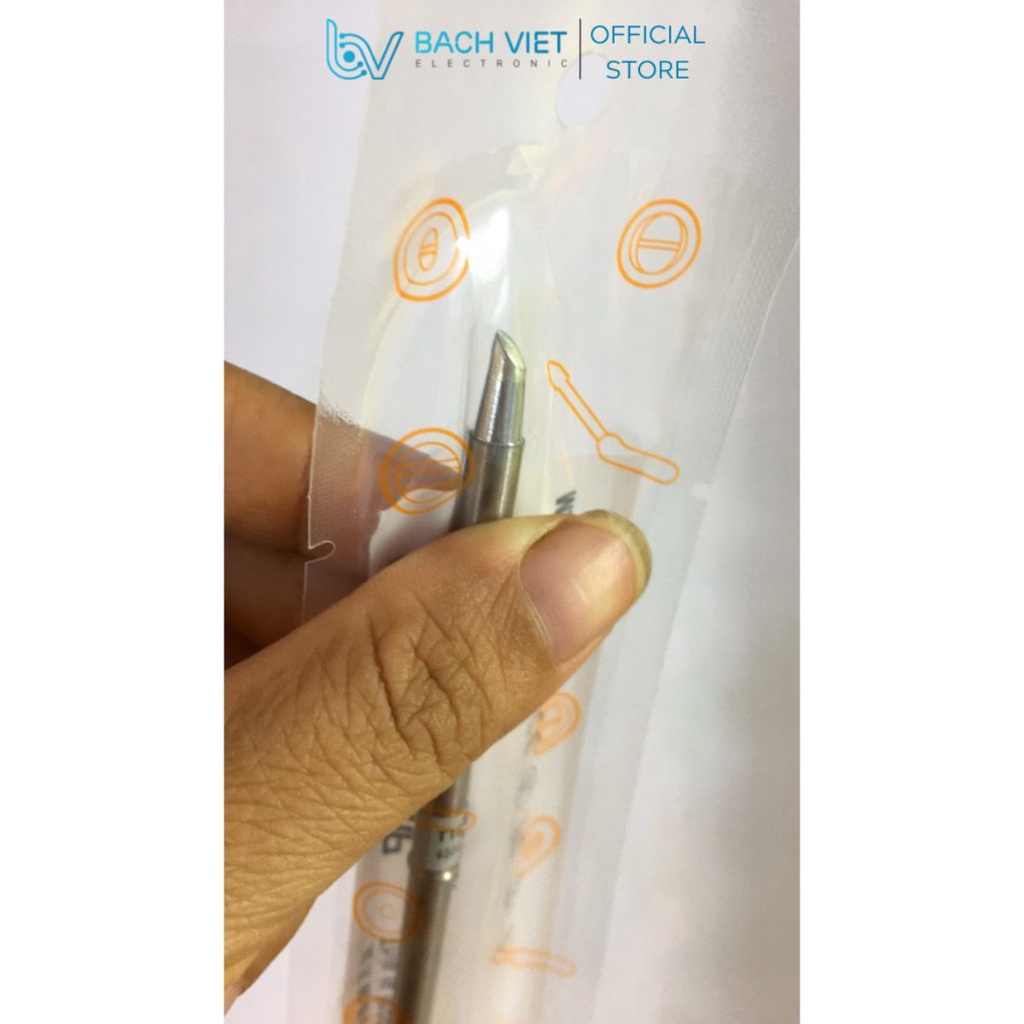 Đầu hàn, mũi hàn T12 - BC3 đầu vát tròn dùng cho tay hàn T12