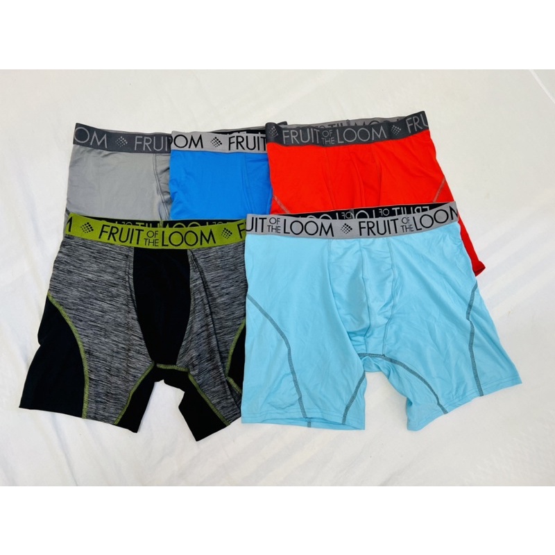Combo 3-5-7 pcs compression nam fruit of the loom,chất liệu thun lạnh 93%polyester 7%spandex ,màu sắc đa dạng,thoáng mát